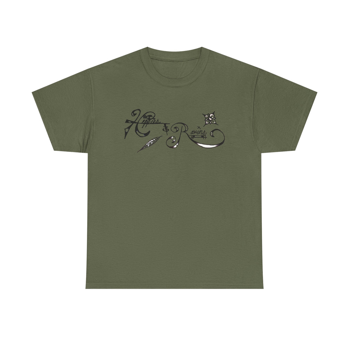 Hippies and Ravins Cotton Tee 1st gen