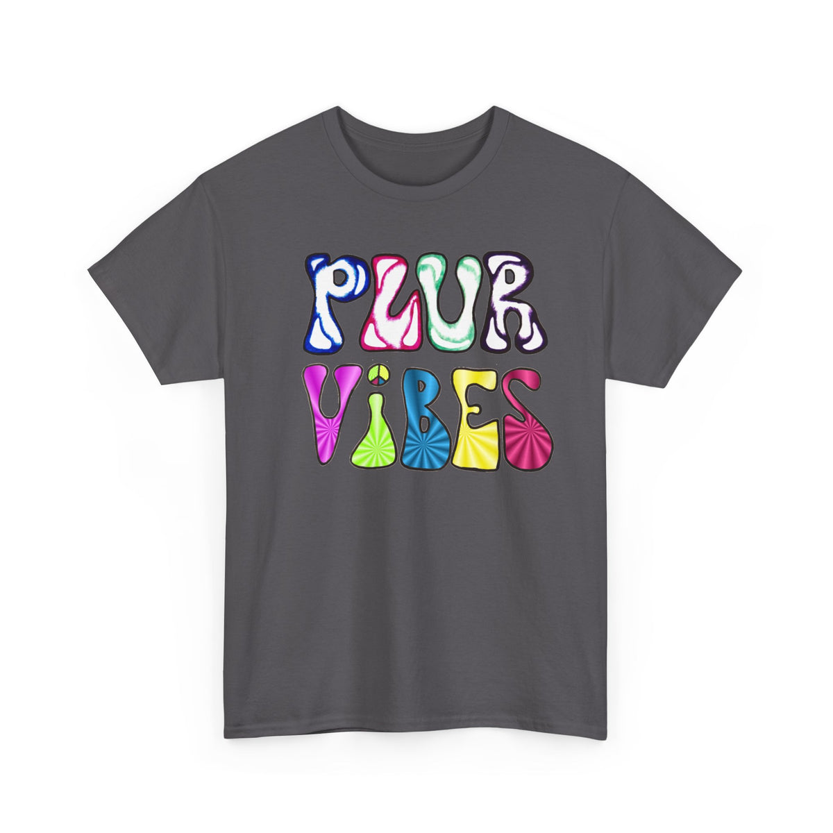 PLUR Vibes Raver Energy Tee (Peace, Love, Unity, Respect)