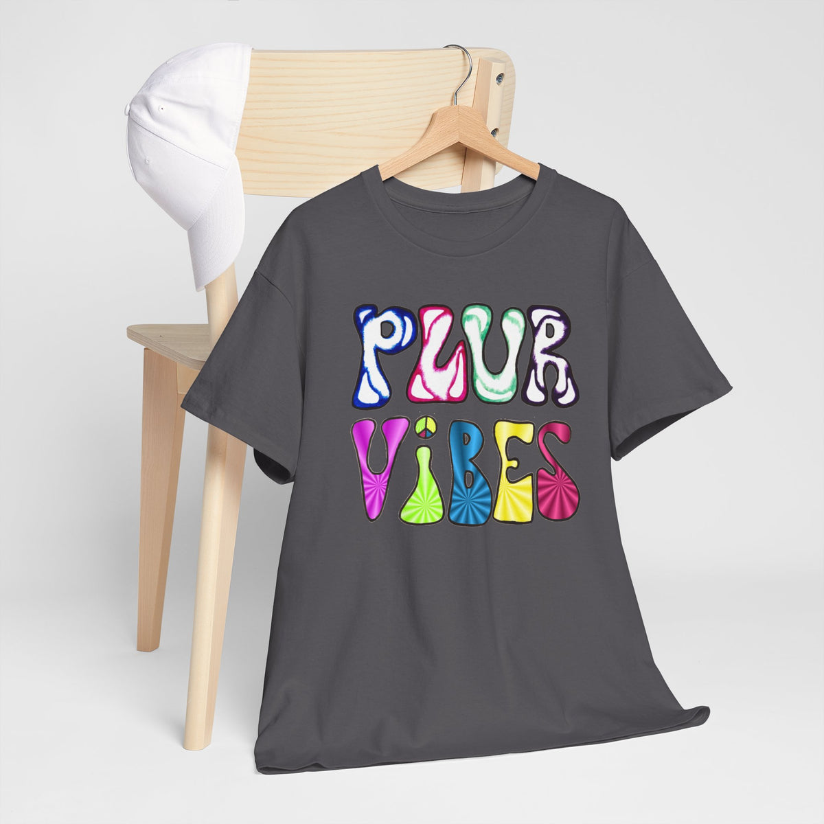 PLUR Vibes Raver Energy Tee (Peace, Love, Unity, Respect)