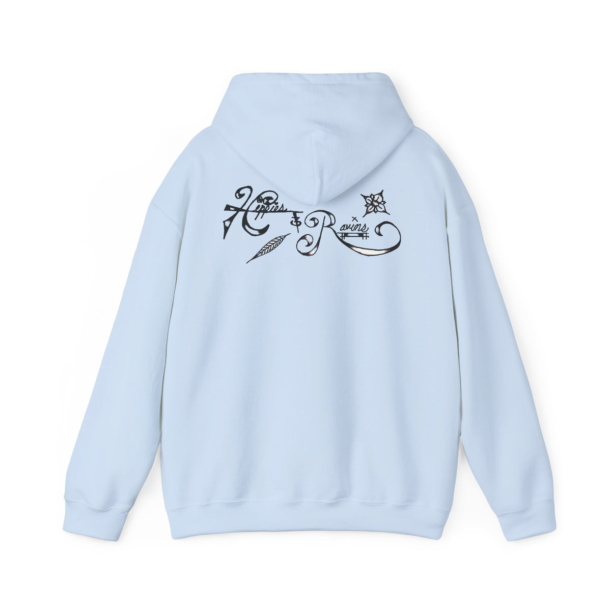 Hippies & Ravins "Good Vibes" Hooded Sweatshirt