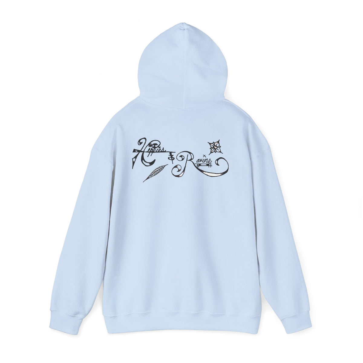 Hippies & Ravins "Good Vibes" Hooded Sweatshirt