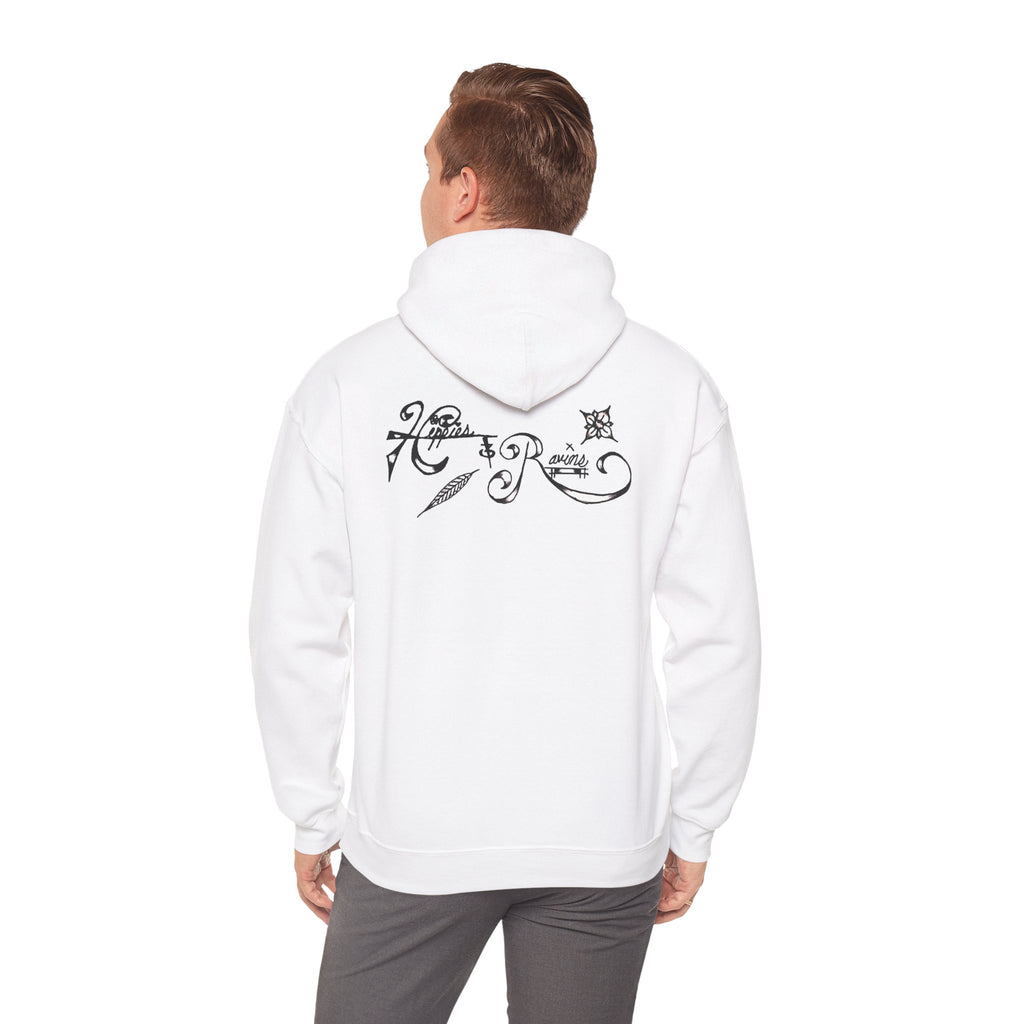 Hippies & Ravins "Good Vibes" Hooded Sweatshirt