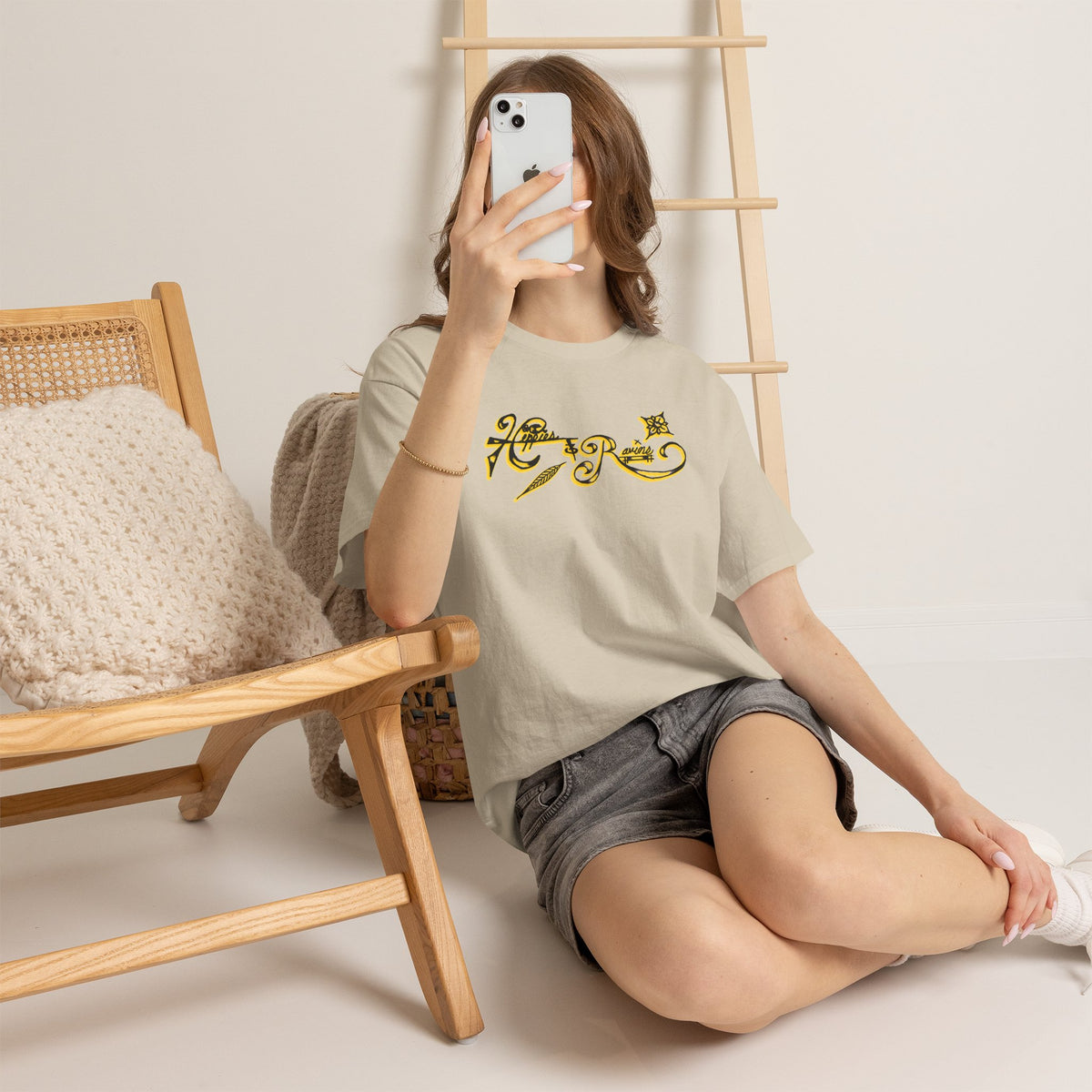 Hippies and Ravins Cotton Tee 1st gen