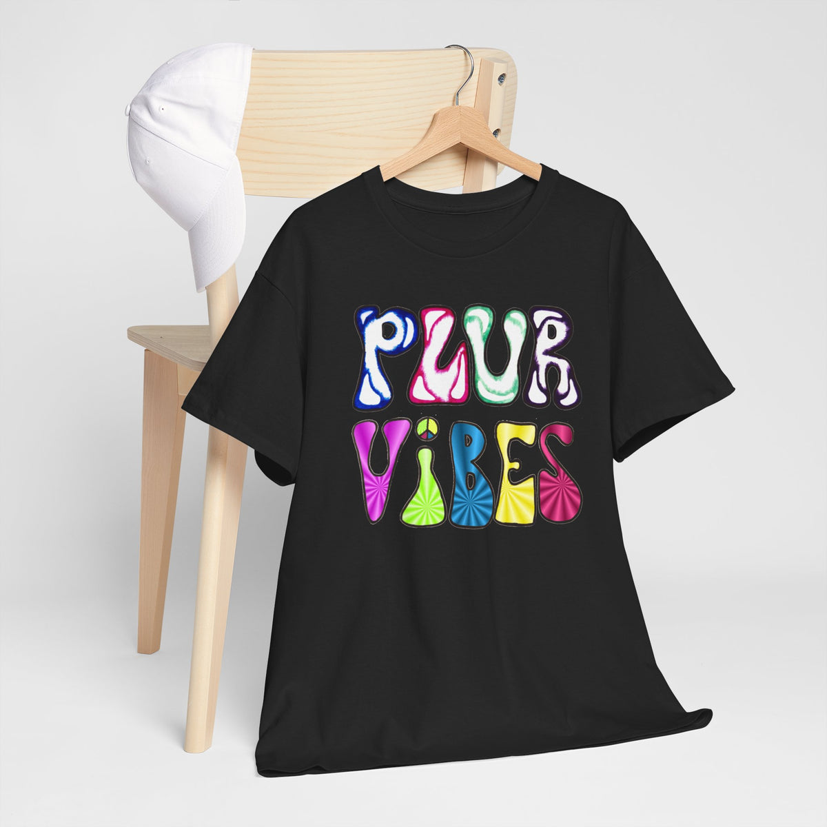 PLUR Vibes Raver Energy Tee (Peace, Love, Unity, Respect)