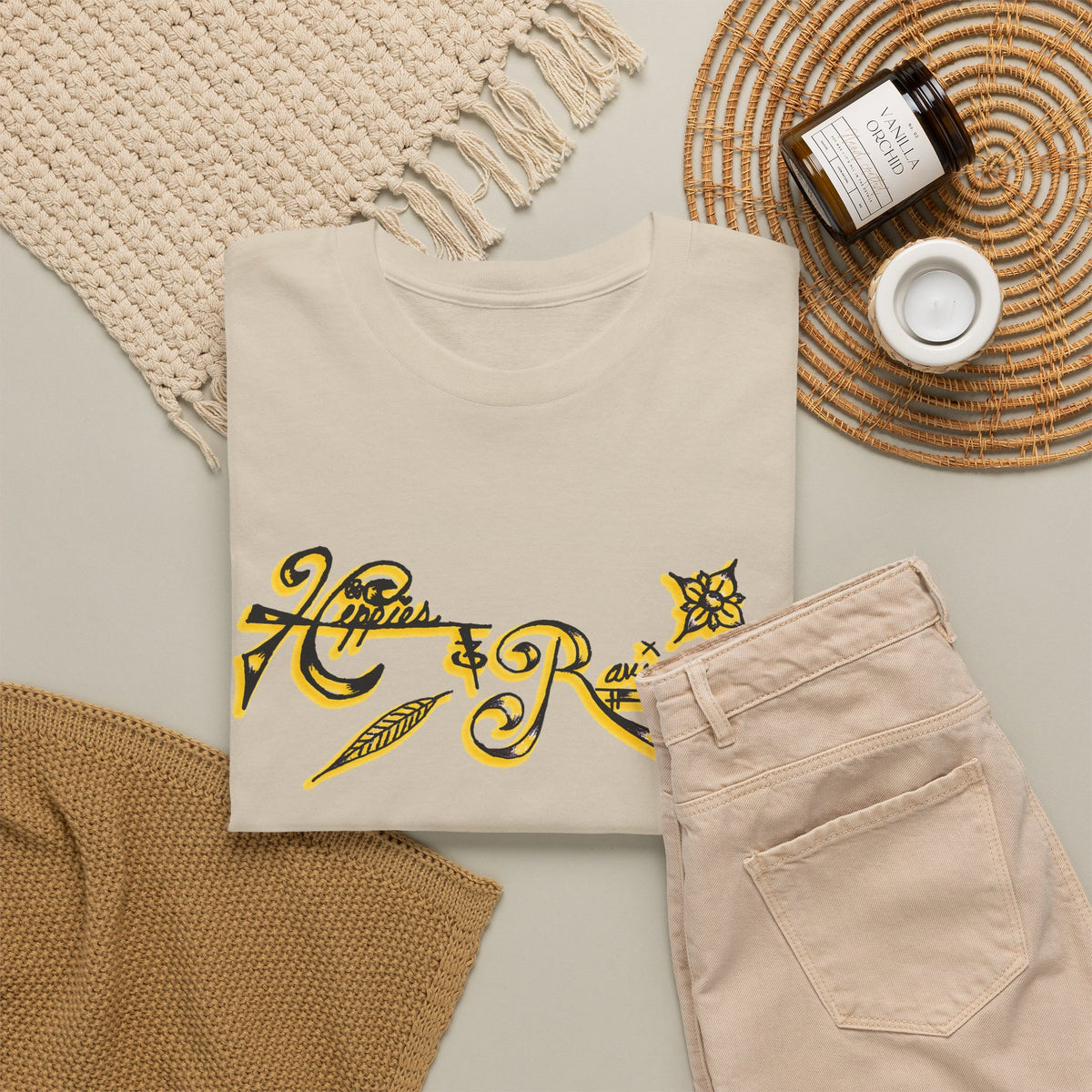 Hippies and Ravins Cotton Tee 1st gen