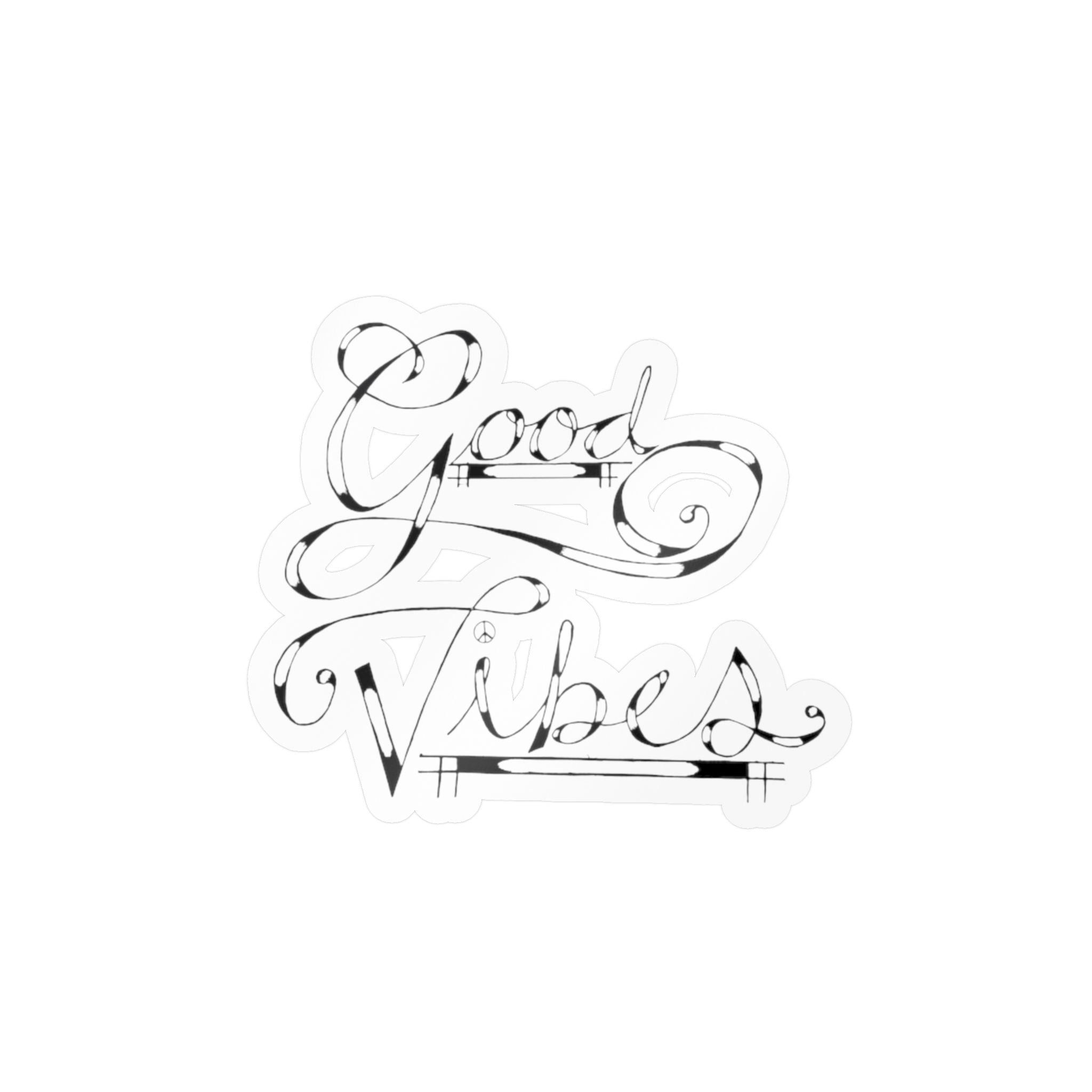 Good Vibes Vinyl Decal