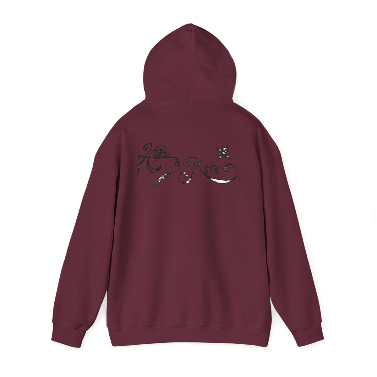 Hippies & Ravins "Good Vibes" Hooded Sweatshirt