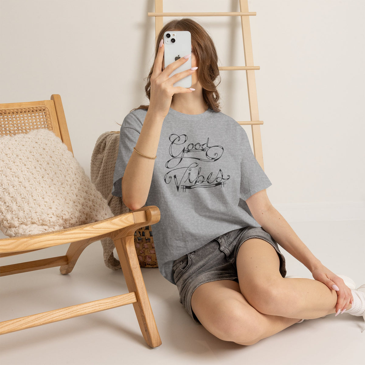 Good Vibes Collection Cotton Tee