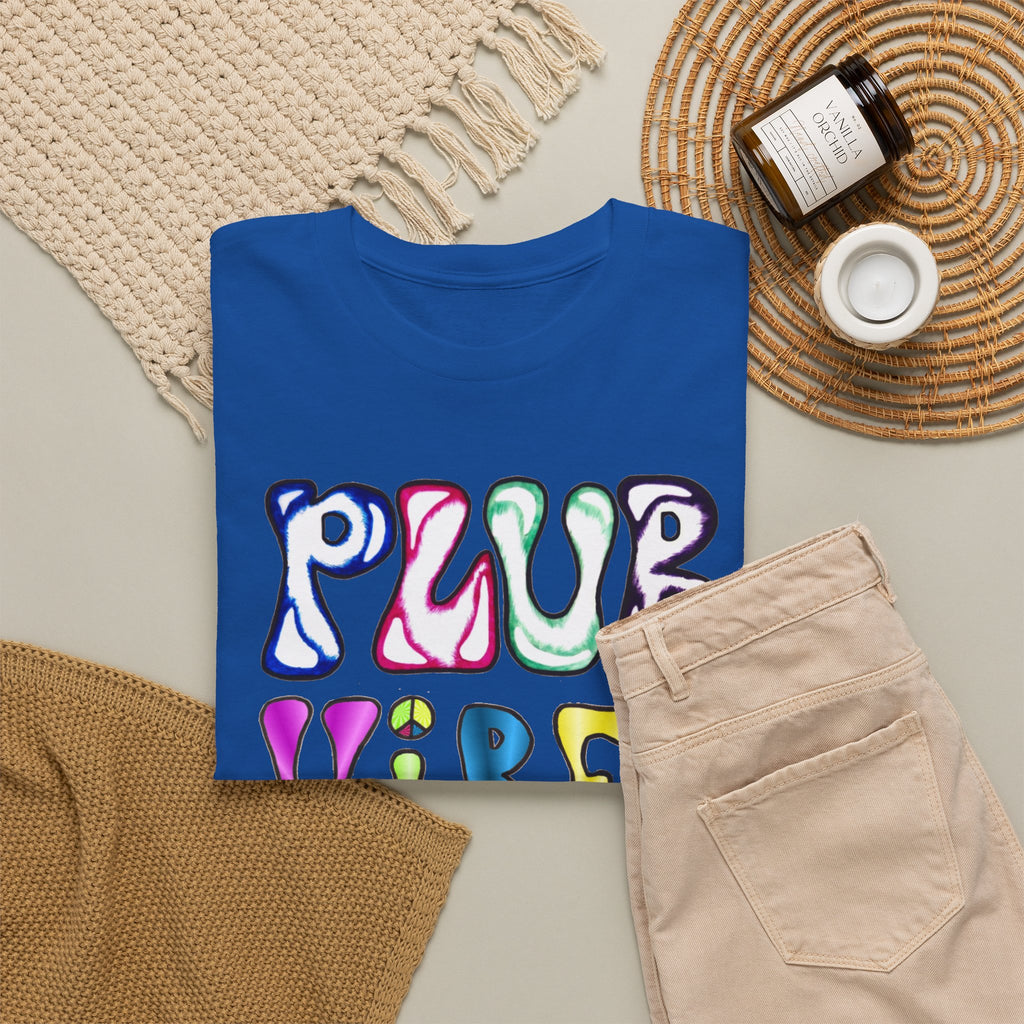 PLUR Vibes Raver Energy Tee (Peace, Love, Unity, Respect)