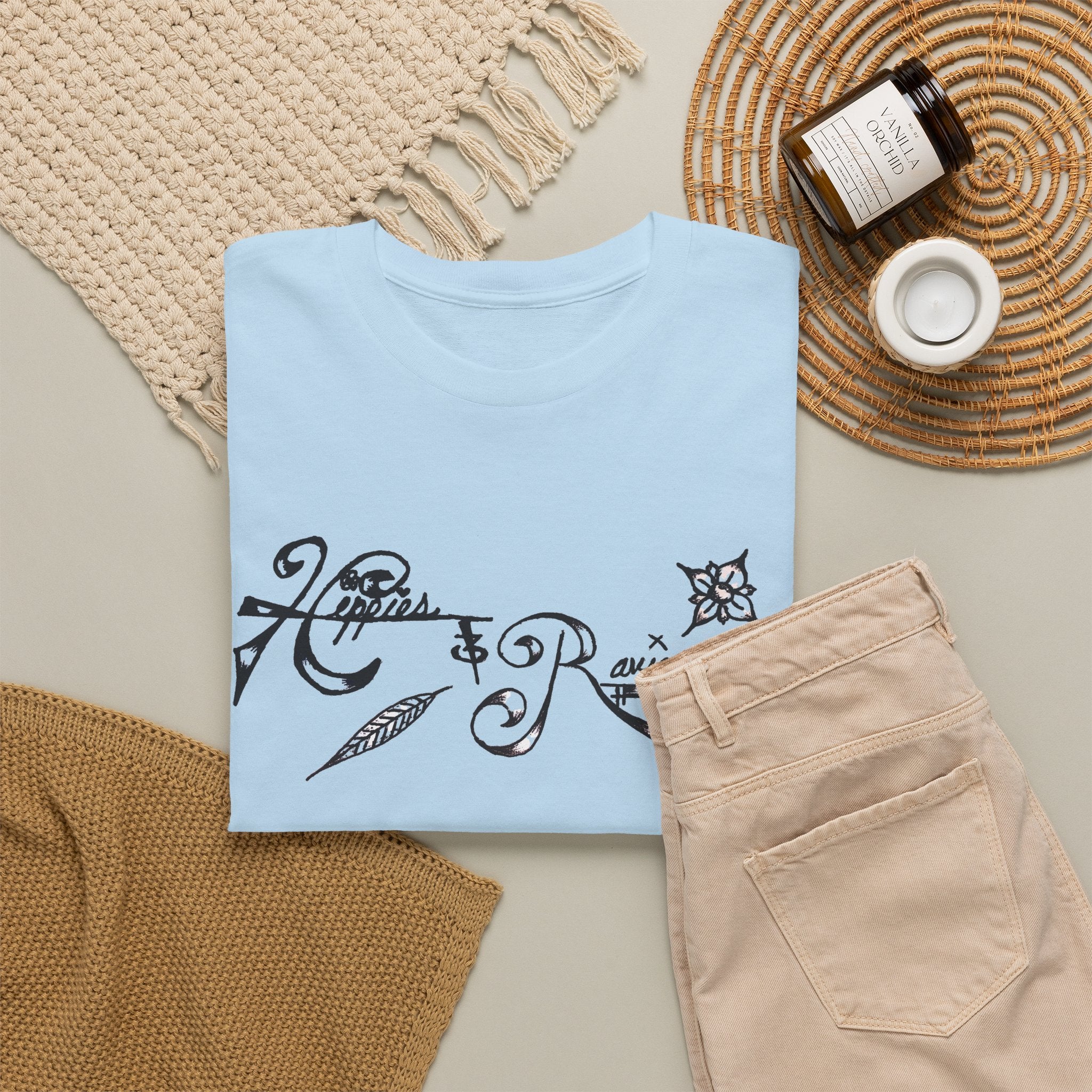 Hippies and Ravins Cotton Tee 1st gen