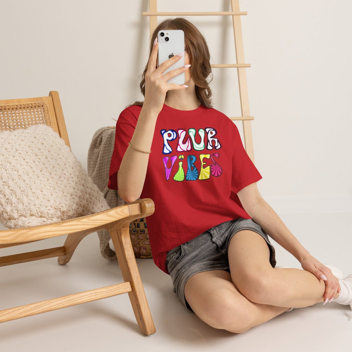 PLUR Vibes Raver Energy Tee (Peace, Love, Unity, Respect)