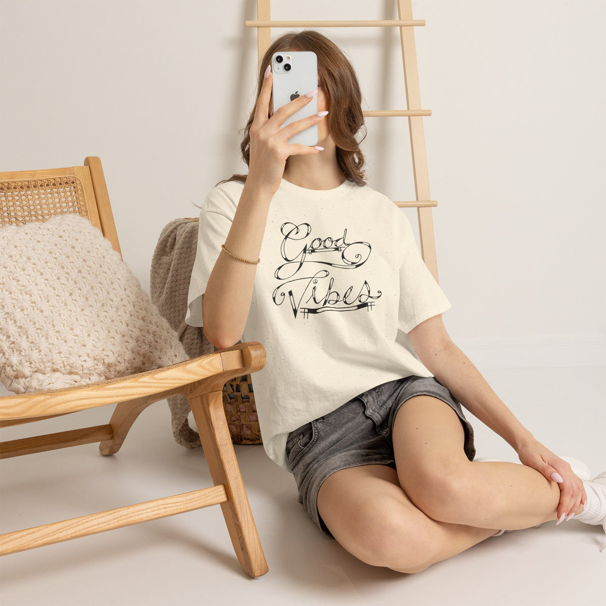 Good Vibes Collection Cotton Tee