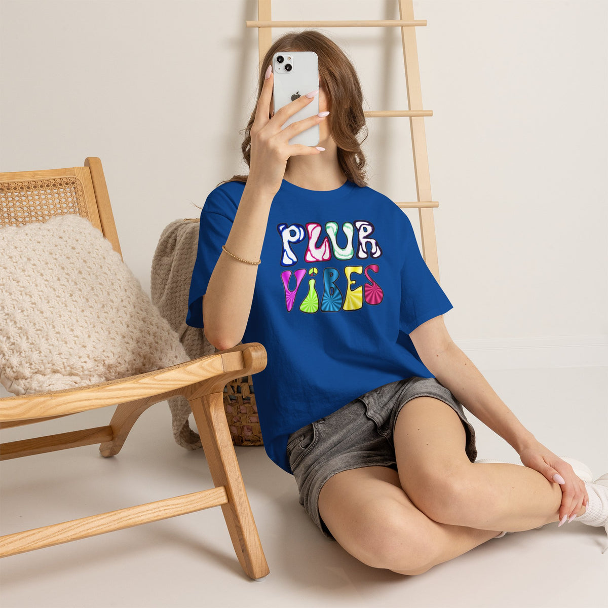 PLUR Vibes Raver Energy Tee (Peace, Love, Unity, Respect)