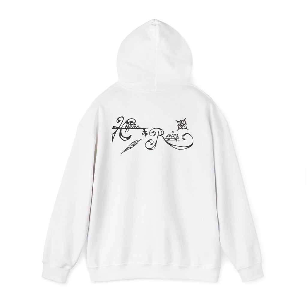Hippies & Ravins "Good Vibes" Hooded Sweatshirt