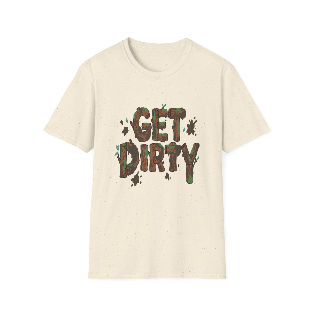 Mud and Woods Get Dirty Softstyle T-Shirt