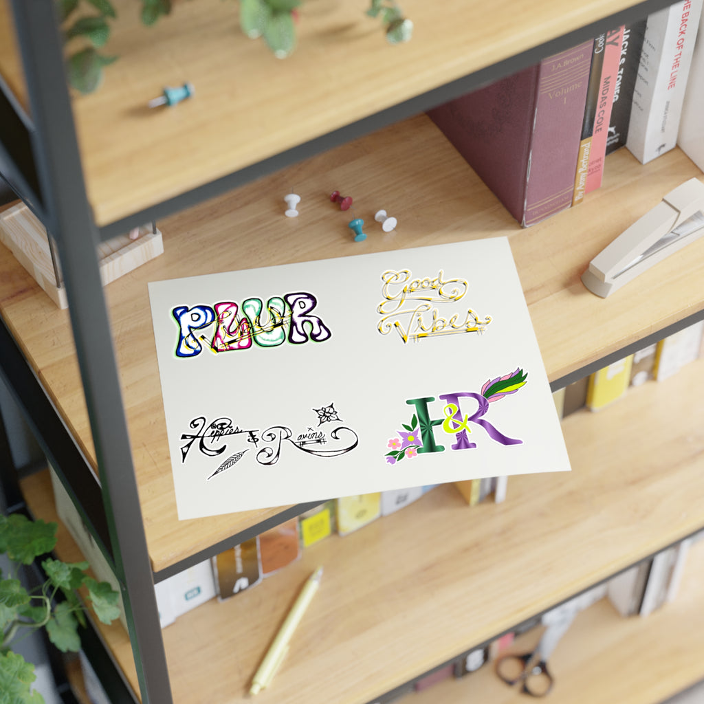 Hippies & Ravins Sticker Collection 1st Edition