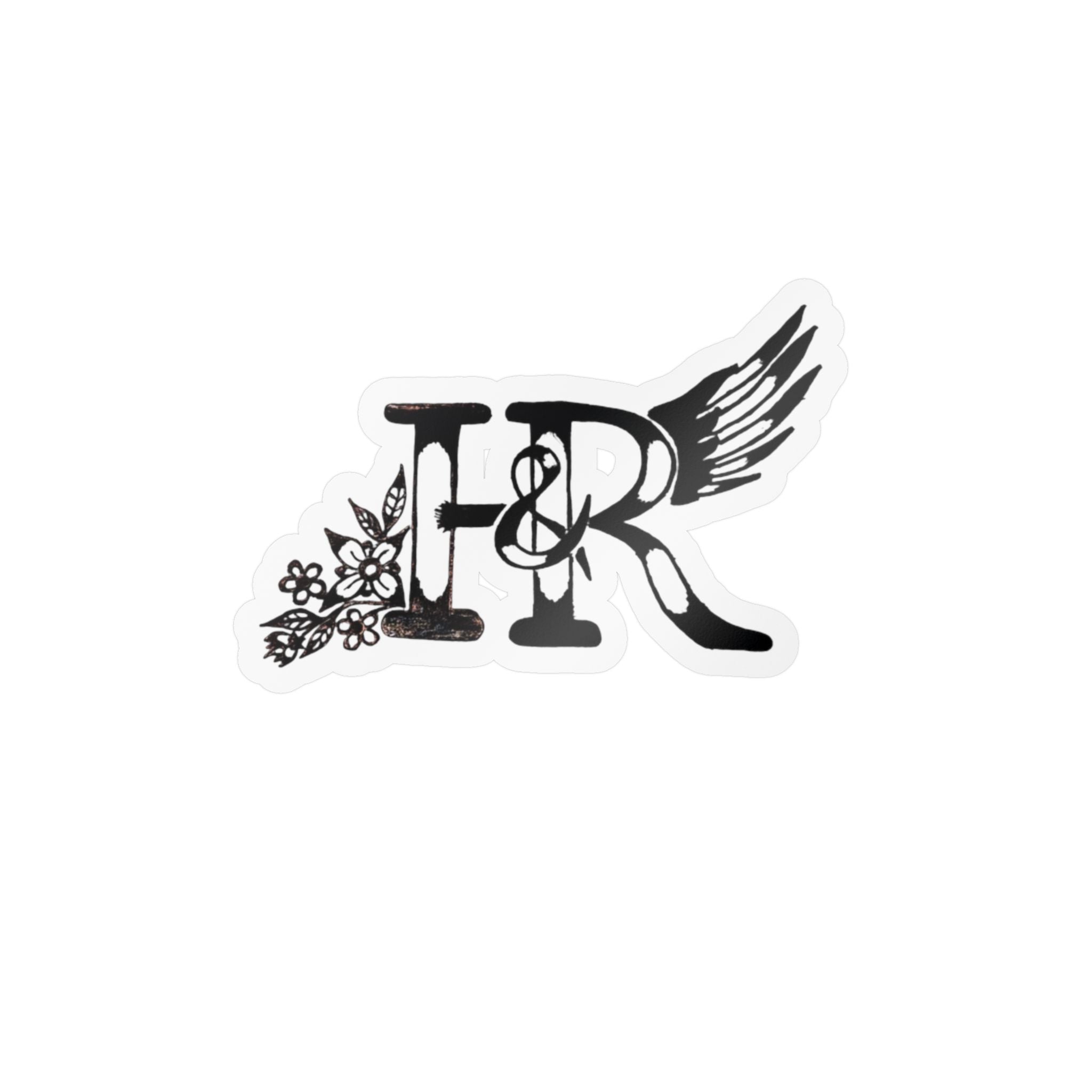 H&R Hippies & Ravins Floral Wing Logo