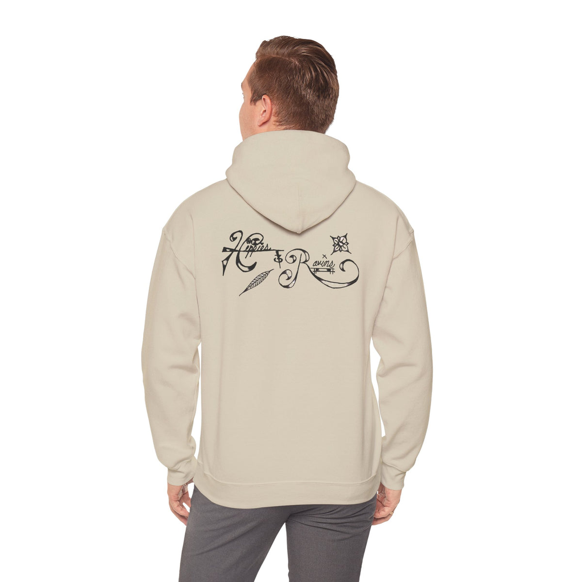 Hippies & Ravins "Good Vibes" Hooded Sweatshirt