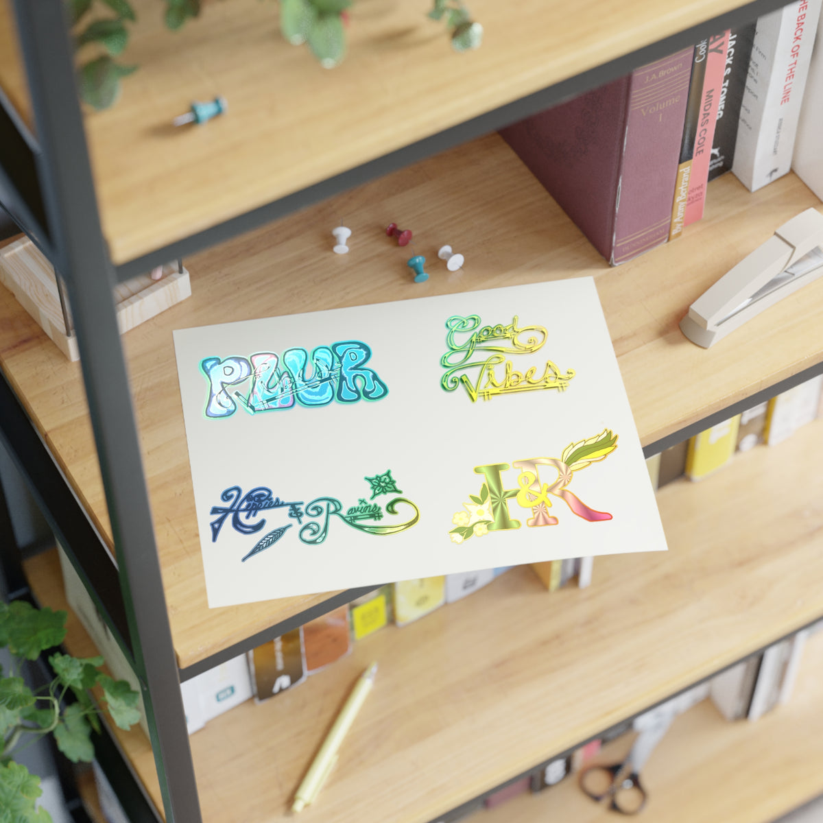 Hippies & Ravins Sticker Collection 1st Edition
