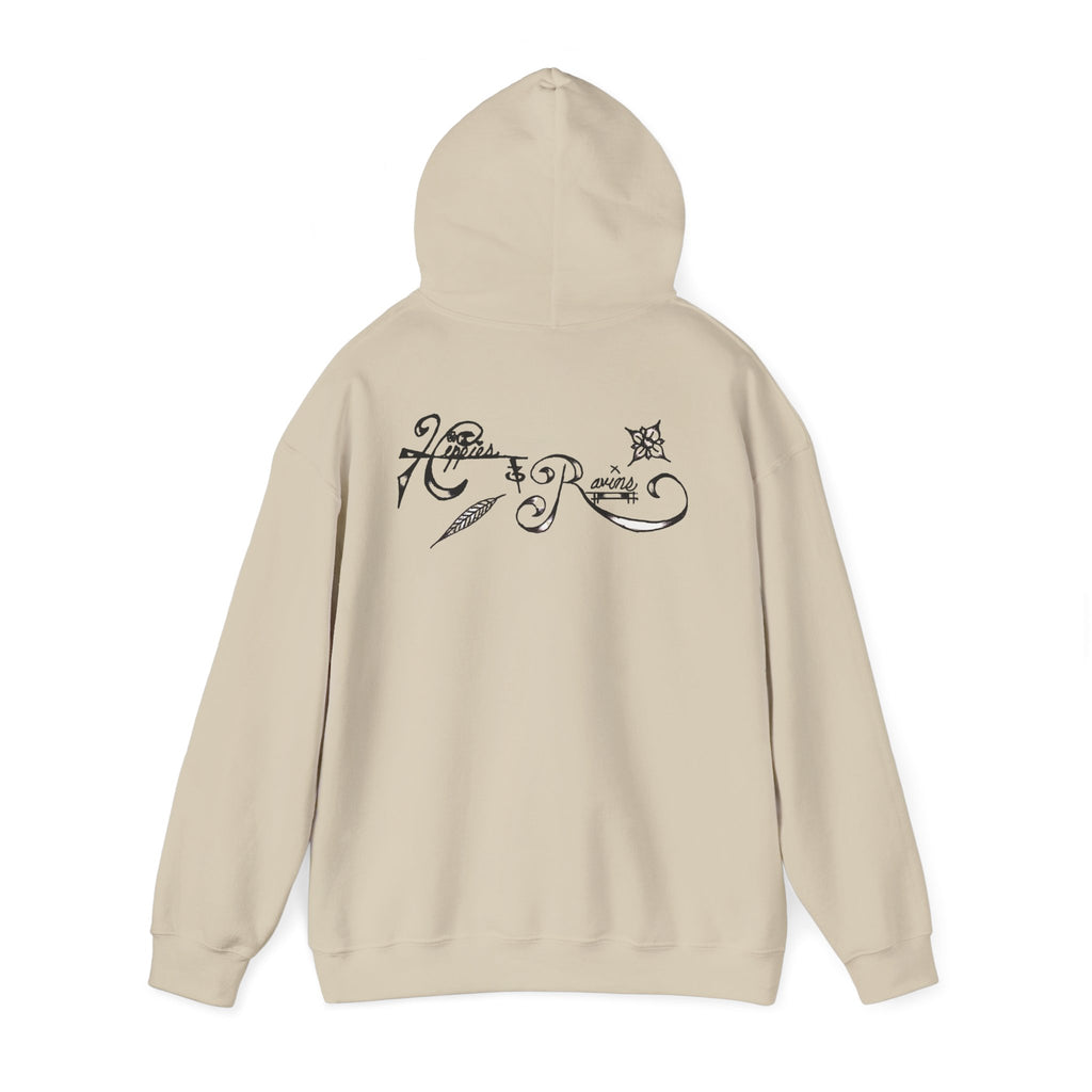 Hippies & Ravins "Good Vibes" Hooded Sweatshirt