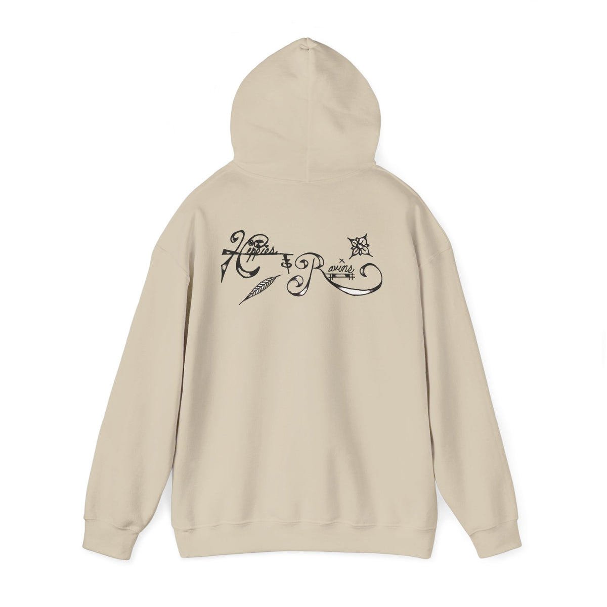 Hippies & Ravins "Good Vibes" Hooded Sweatshirt