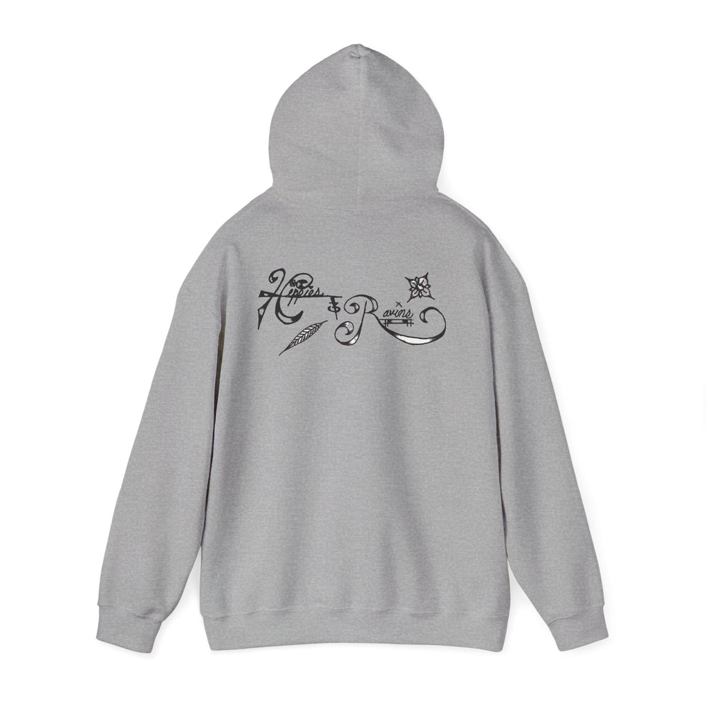 Hippies & Ravins "Good Vibes" Hooded Sweatshirt