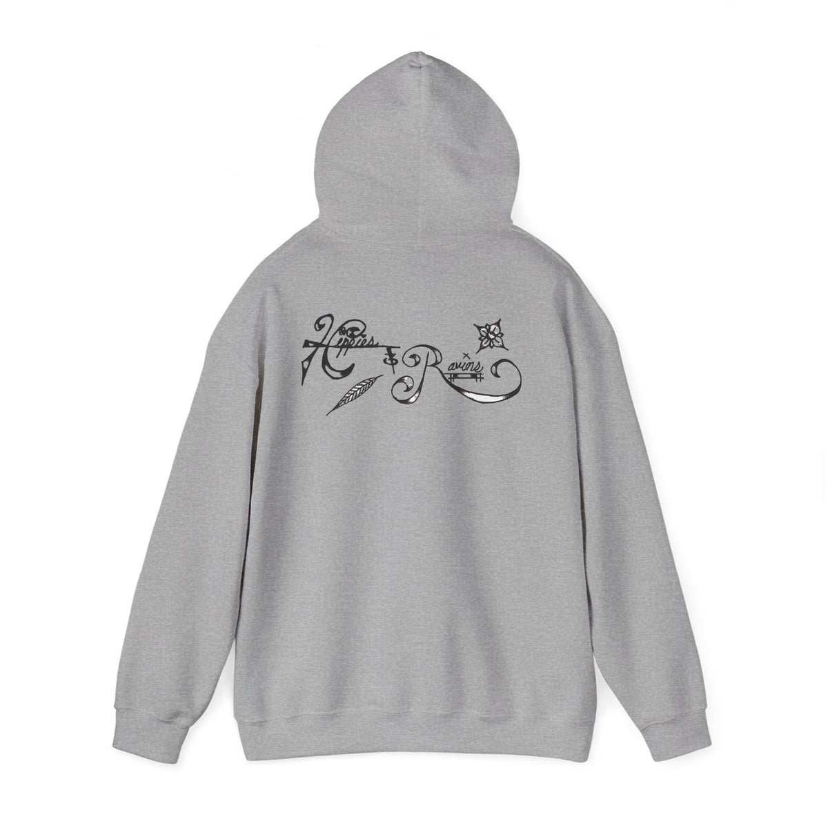 Hippies & Ravins "Good Vibes" Hooded Sweatshirt