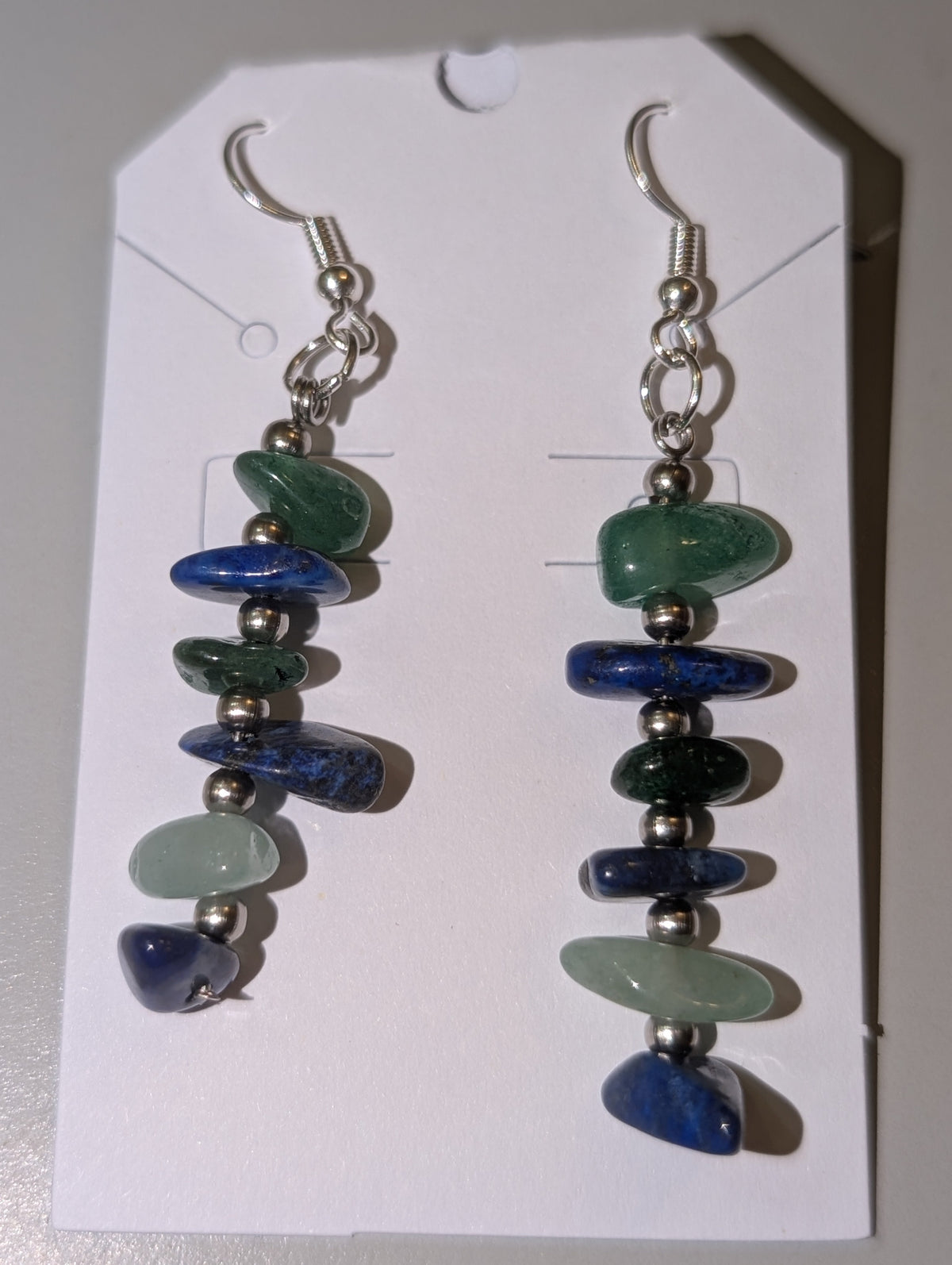 Midnight Garden Aventurine & Lapis Lazuli Earrings