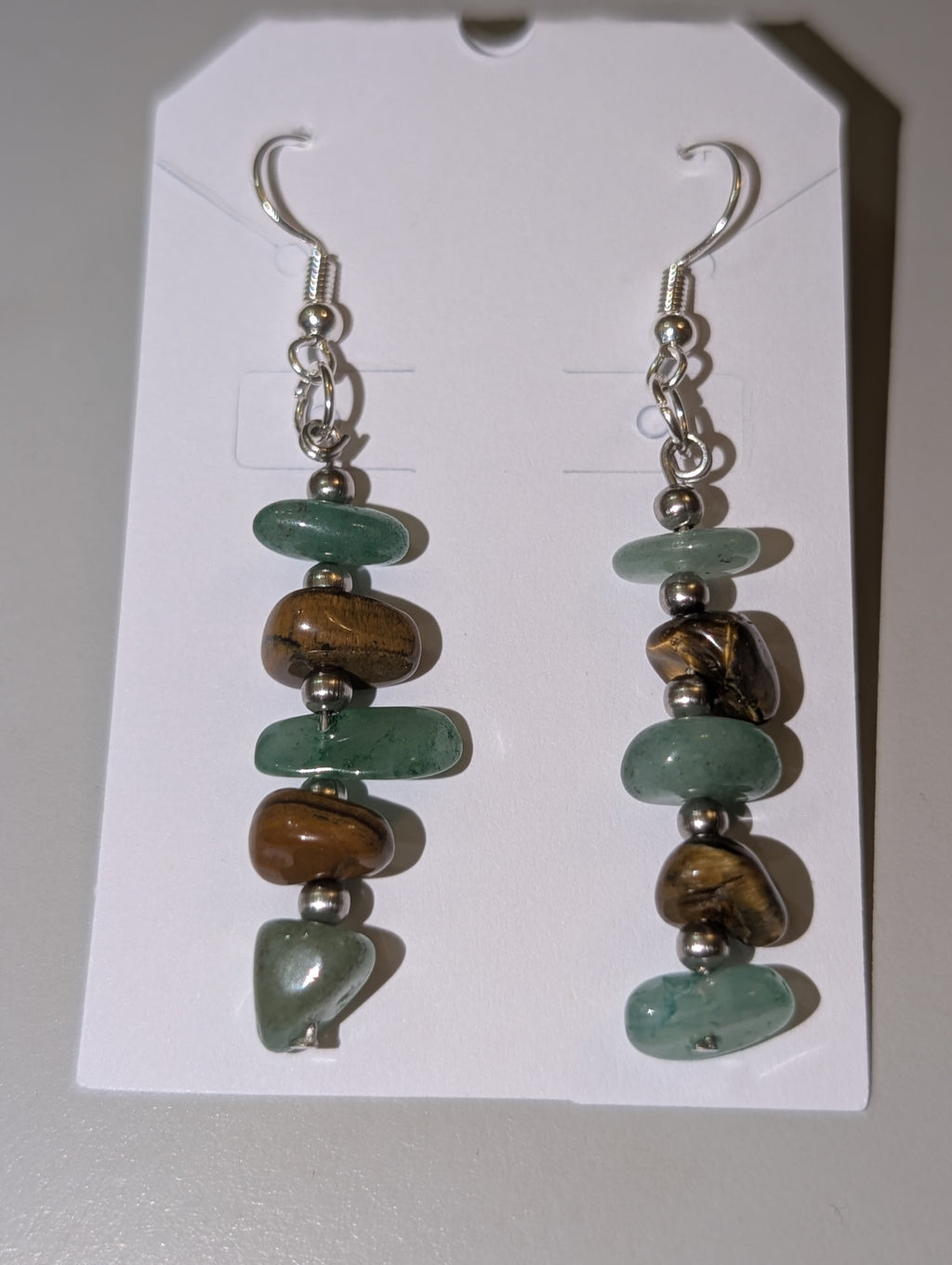 Wildwood Glow Aventurine & Tiger’s Eye Earrings