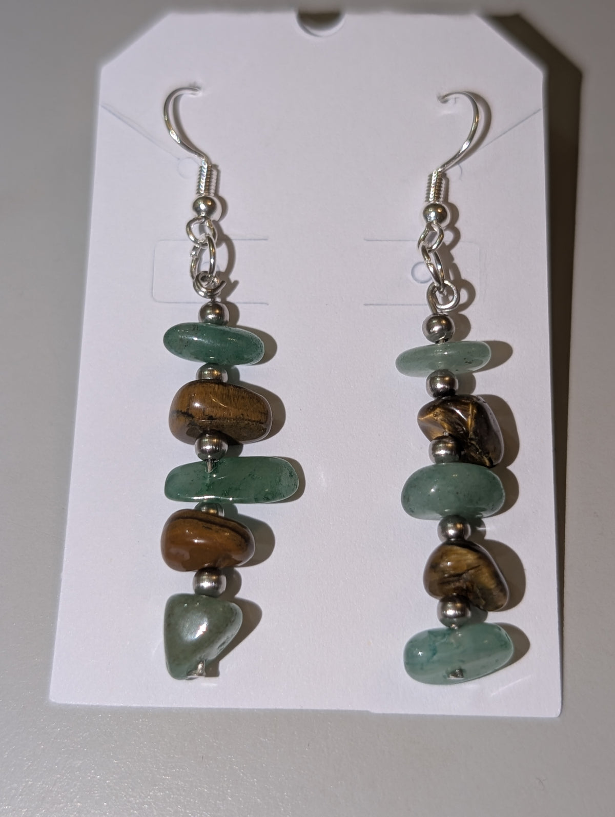 Wildwood Glow Aventurine & Tiger’s Eye Earrings